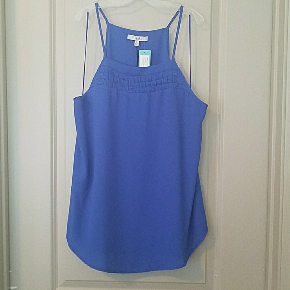 Verrettes Weave Detail Cami Blouse